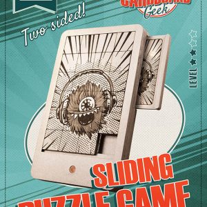 DIY Cardboard Sliding Puzzle Game